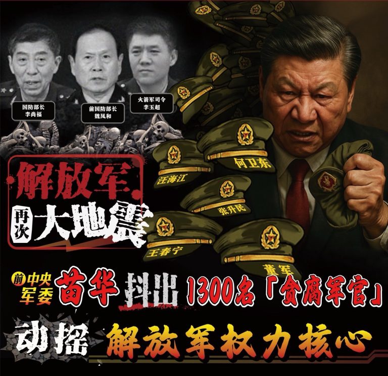 竟然连「他」也被举报!苗华疯传检举信 牵出百名将领、1300军官震撼全军