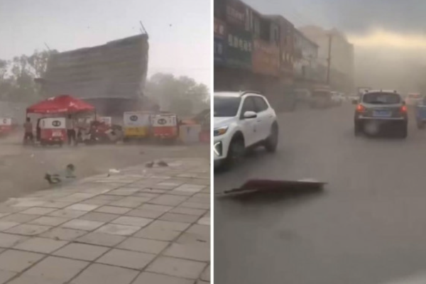 北京罕見齊發五預警 多地強風如災難電影