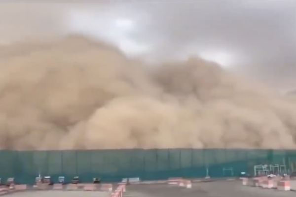 沙塵罕見被吹至廣東 多省空氣污染爆表