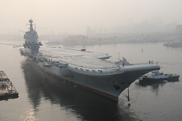 中共山東艦頻經菲國經濟海域 菲軍嚴密監控