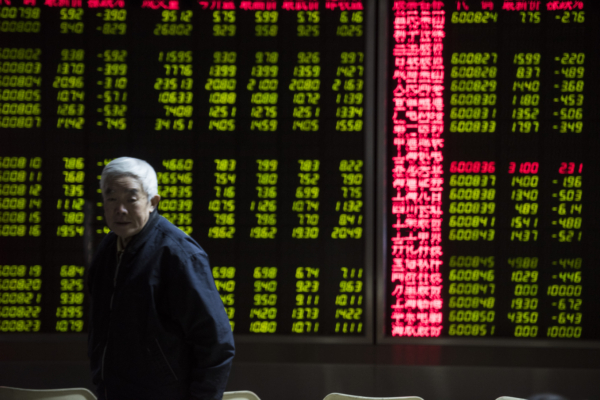 中國A股回調 創業板重挫 市場整體情緒低迷