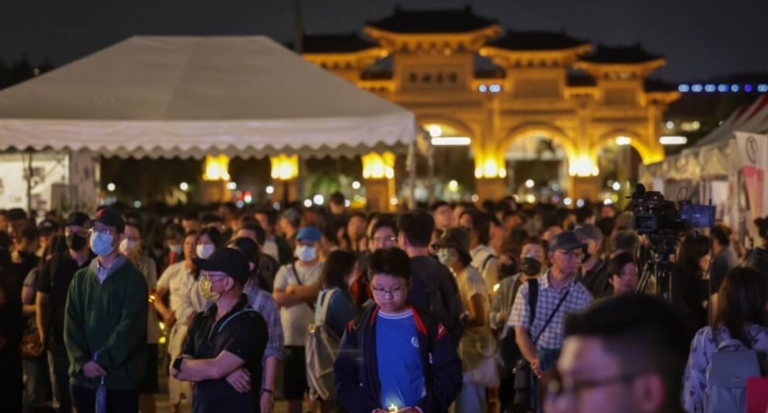 台湾六四晚会参与人数创10年新高 主办方:民众不满中共军演