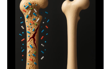 塑料微粒早已入骨 医:3防线固骨本