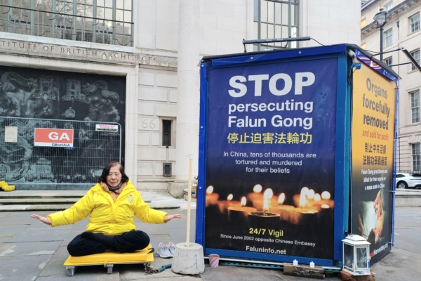 逃離紅色恐怖 72歲老人抵倫敦揭中共26年迫害