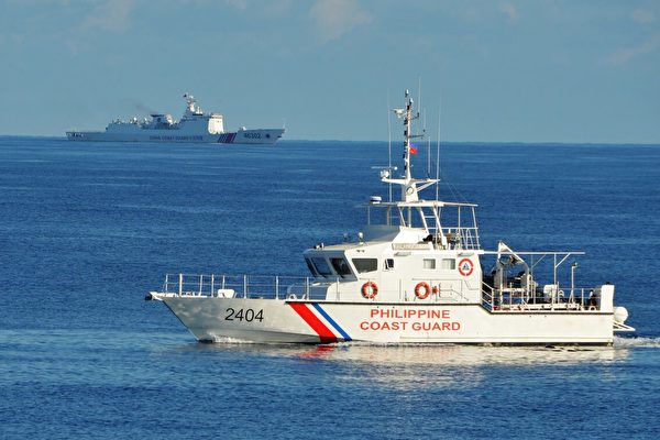 美海岸防衛隊與菲軍在黃岩島巡邏 釋何信號